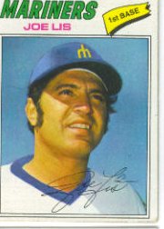1977 Topps Baseball Cards      269     Joe Lis